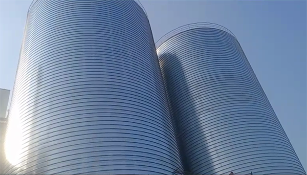 比如2座混凝土高架卷板仓