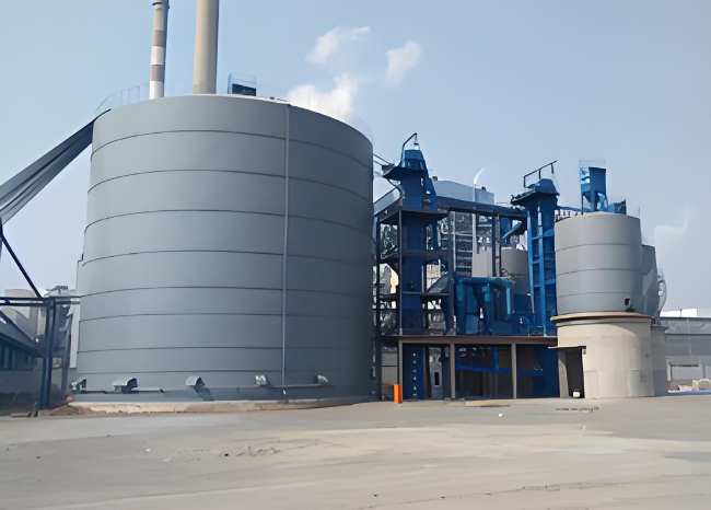 比如1万吨钢板仓