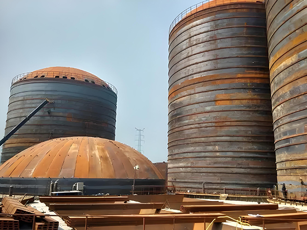 比如焦粉钢板仓